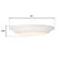 Makira Acrylic LED Flush Mount-101925238-94663784