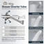 Bras de douche pivotant avec douchette Rainfall-80378004