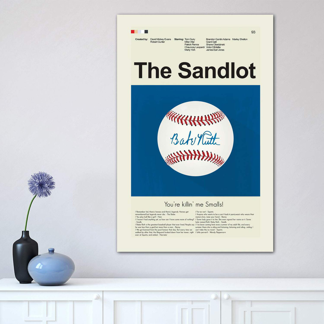 Leinwandbild The Sandlot von Erin Hagerman