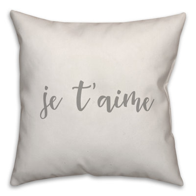  Coussin Je T'Aime