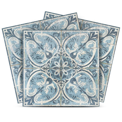 8'' W x 8'' L Vinyl Peel and Stick Mosaic Tile