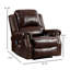 Fauteuil inclinable électrique de 38 po Maxwellton-1317473705