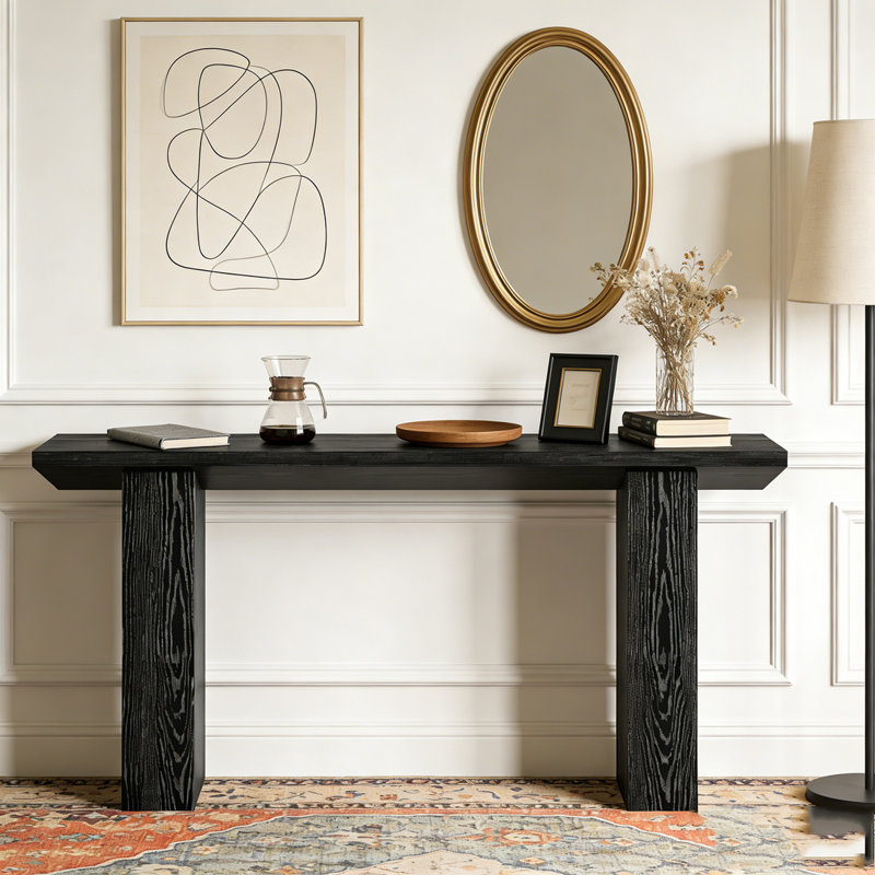 Wooden Sofa Long Entryway Table