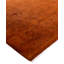 Overdyed Hand-Knotted Wool Modern-Contemporary Orange Area Rug 8' 2" x 9' 10"