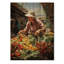 Food Farmers Market - Imprimé campagnard sur bois de pin naturel-1246103659