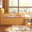 Lit mezzanine simple avec rangement à DEL et sous - pour l'éclairage des pièces-1178007049