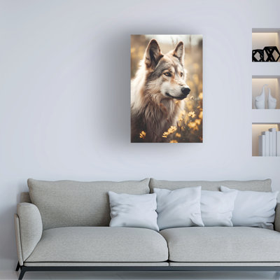 Art sur toile de lévrier bolologien