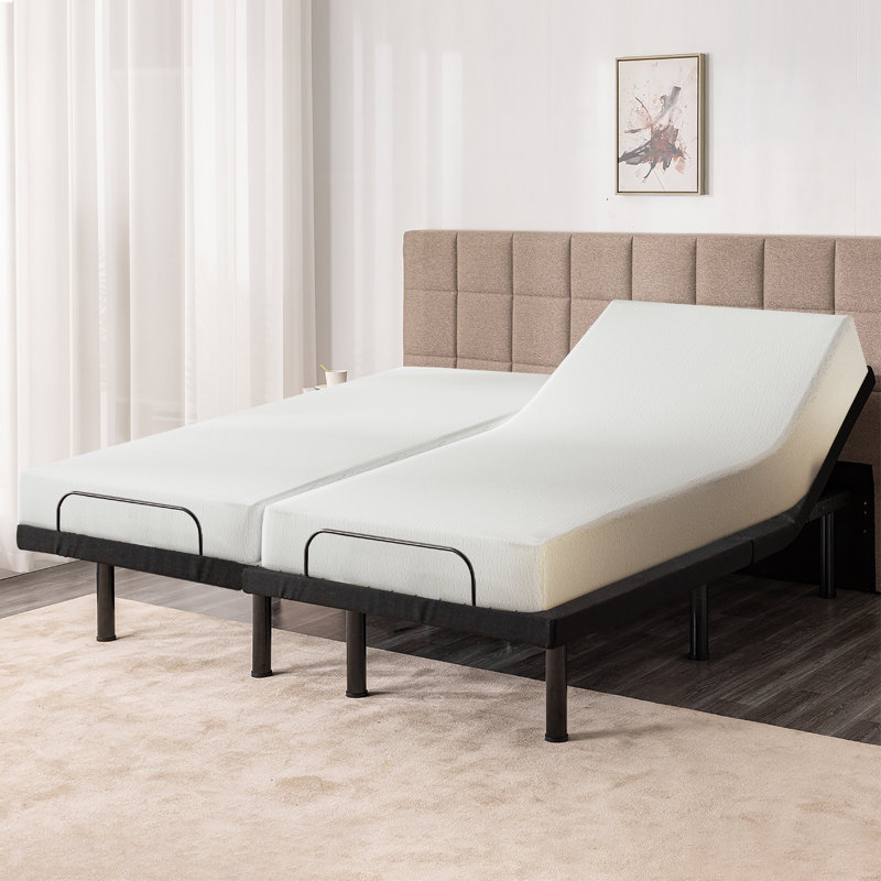 EGOHOME Zero Gravity Adjustable Bed with Wireless Remote--APP Head & Foot Incline, California King