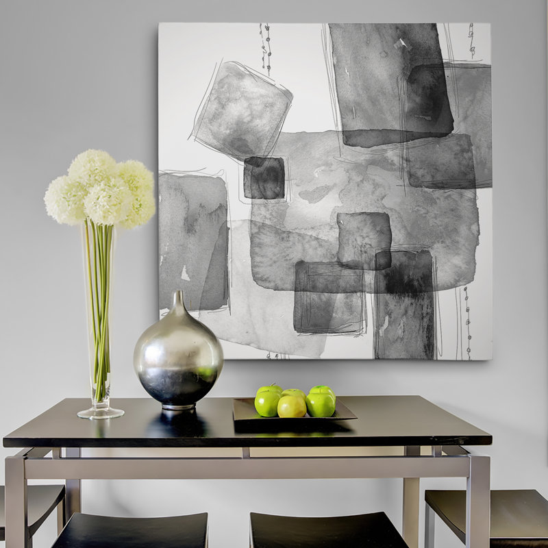 " Patchlets ", 24" H x 24" W x 1.5" D, Wrapped Canvas