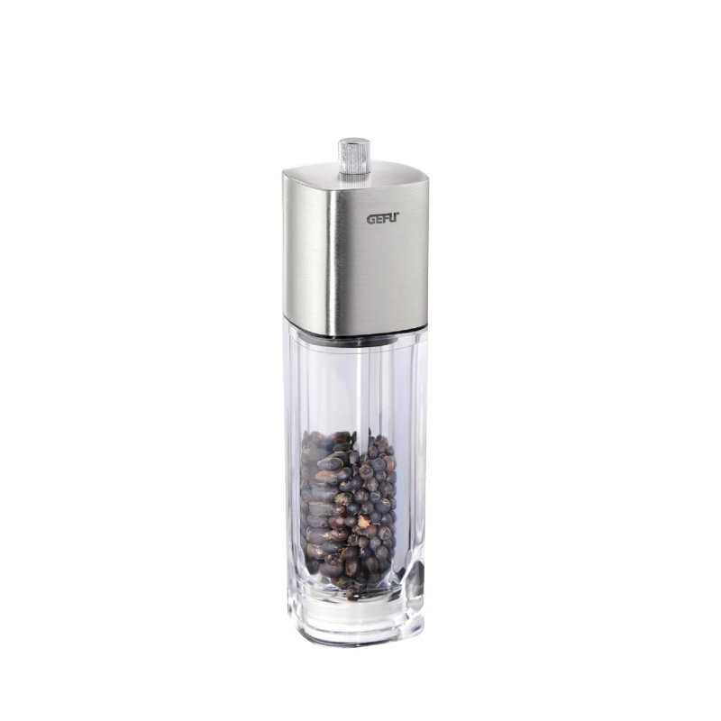 Gefu Stainless Steel Electric Salt and Pepper Shaker Set