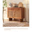 Armoire décorative en bois massif de style ancien chinois