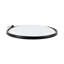 Miroir décoratif décoratif décoratif rond en métal avec boucle supérieure
