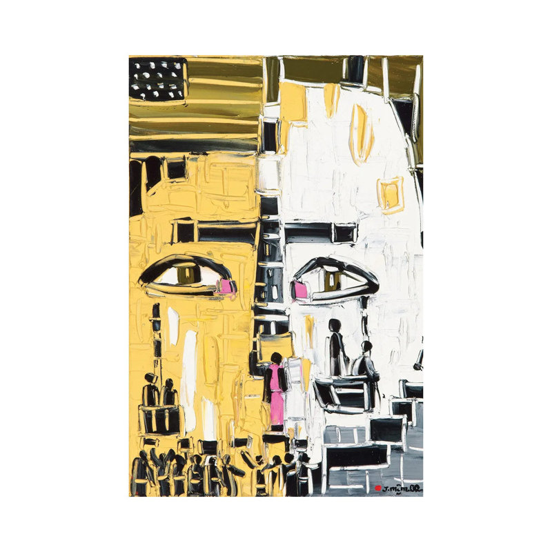 Scale Of Justice by Joachim Mcmillan - Wrapped Canvas Painting, 20.32 cm H x 30.48 cm W