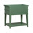 Carmona Vintage Green 2-Drawer Tray Top Nightstand-889680974