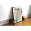 « new york city map », reproduction d’impression sur affiche en vert-22633112