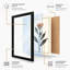 Burned Orange Bloom Botanical - Framed Print-257653868-257653869