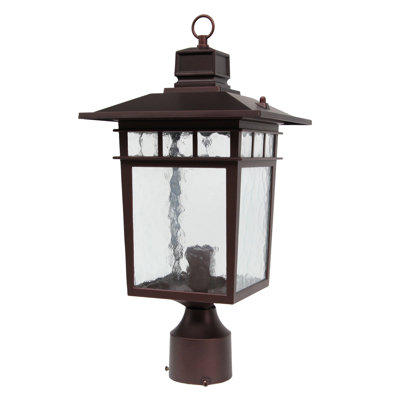 Clora Seeded Post Lantern