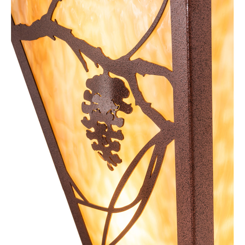 Joslyn Steel Flush Mounted Sconce