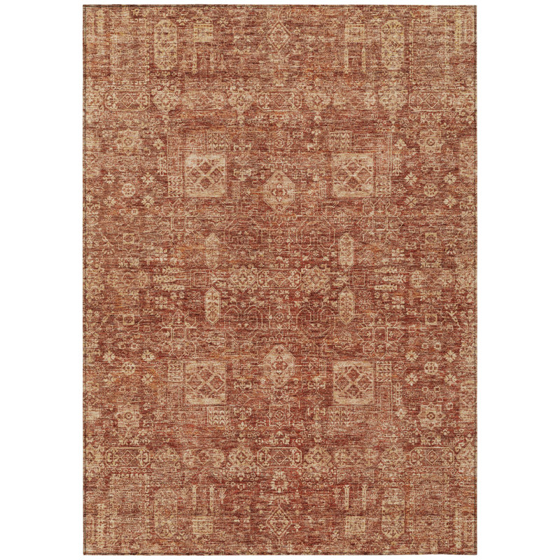 Tapis oriental lavable intérieur 8 pi x 10 pi Oriental