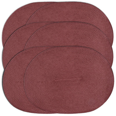 Tigela Solid Colour Oval Placemat
