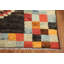 Checkered Wool Moroccan Oriental Rug 5x6
