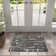 Kierre Contemporary Abstract Gray Indoor Shag Area Rug