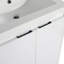 Meuble-lavabo sur pied 24 po avec lavabo en résine