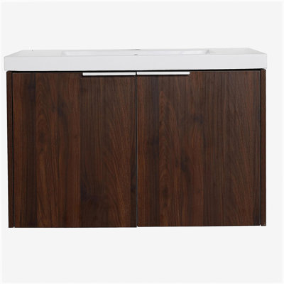 Table de salle de bain avec lavabo, 30 pouces, convient aux petites salles de bain, dimensions 30 x 18 pouces