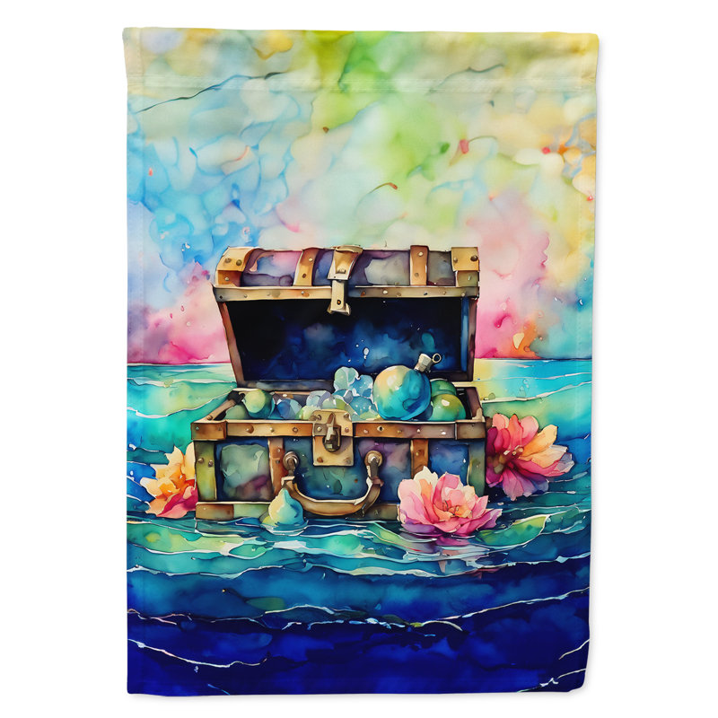 Drapeau de maison en polyester à double face H 40 po x l 28 po