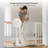 29.5-51.6" Wide Auto Close Safety Baby Gate 30" Tall Dual Lock with Secure Indicator-95216412