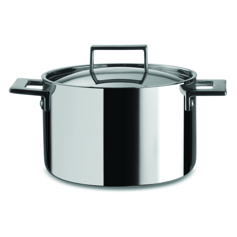 MEPRA Attiva Tri-Ply (Stainless Steel, Aluminum, Magnetic SS) Pot