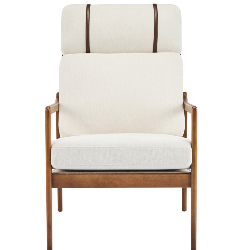 Fauteuil de salon Mid Mid Century, Beige