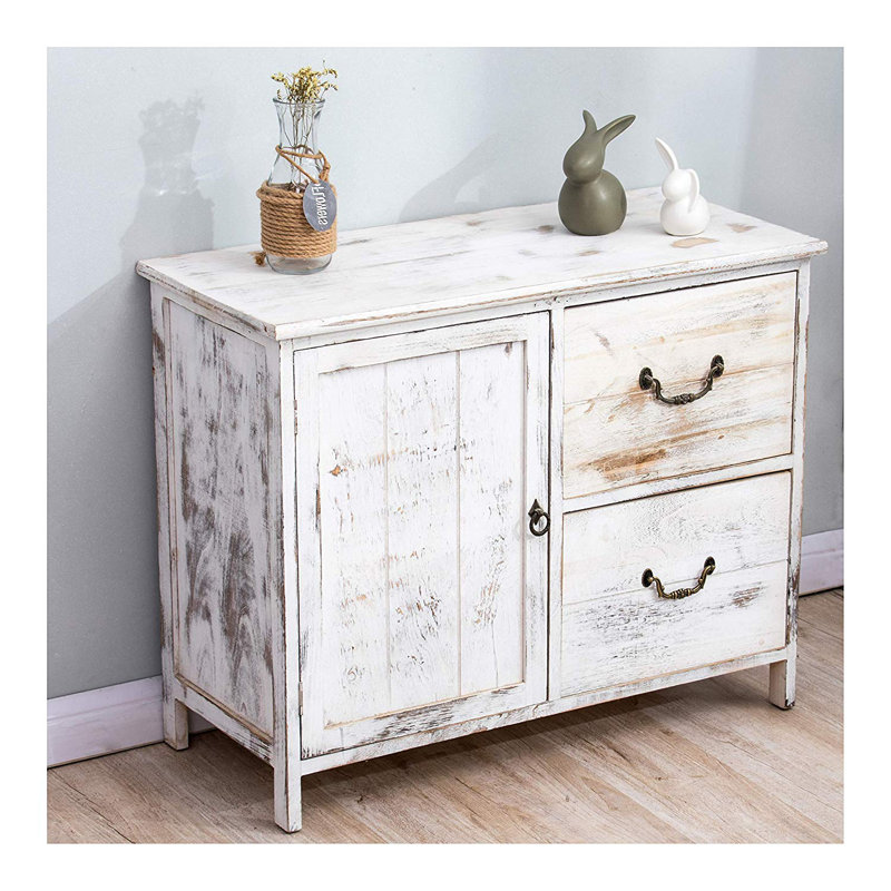 Nathaniel Solid Wood 40 cm W Chest of 2 Drawers