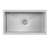 Westbrass Single Bowl Solid Surface/Stainless Steel Farmhouse Kitchen Sink-76377349