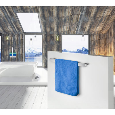 Wall mounted towel rail (mount horizontal or vertical).