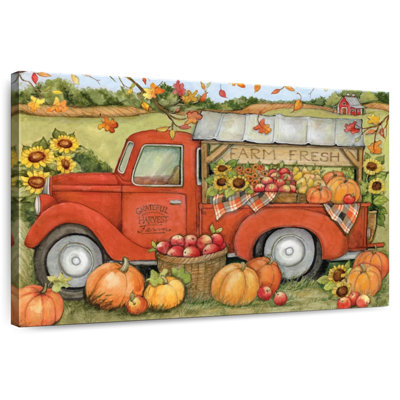 Camion orange Mehar Harvest II