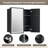 Lunara Recessed & Surface Framed 2 Door Medicine Cabinet with Mirror and Shelves-712726950-712726949