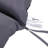 Porch Swing Cushion Garden Bench Cushion with Backrest, Dark Grey-1838212837