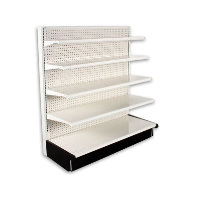 Singlesided Starter Gondola Display Merchandiser Unit, Excluding Shelves
