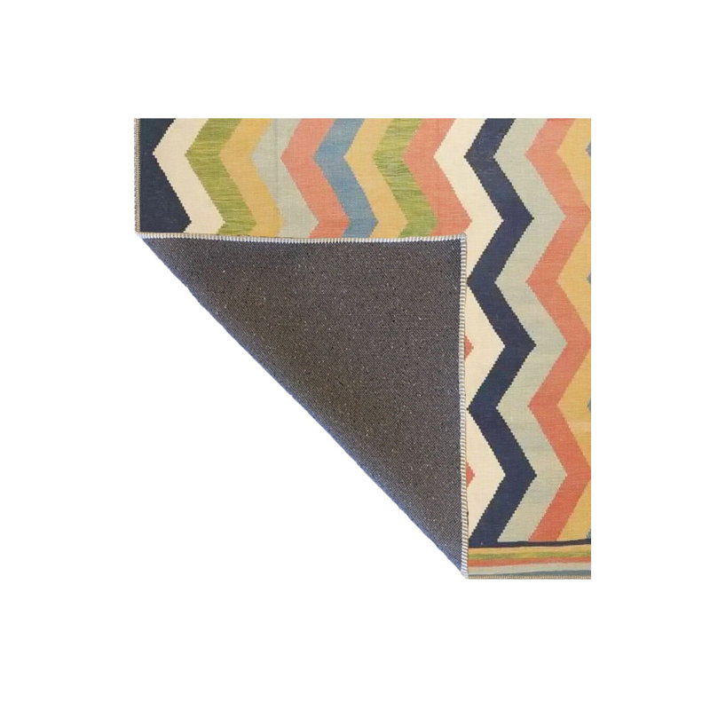 Tapis décoratif lavable à la machine, Carré 3 pi 11 po