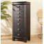 Armoire à bijoux moderne en pruche multifonctionnelle
