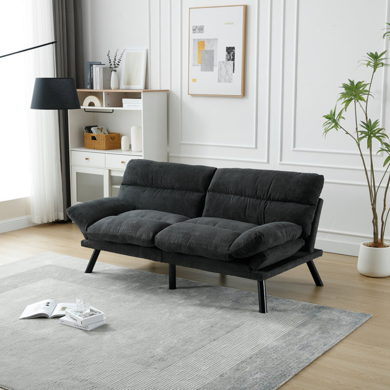 Furniture,Bedroom furniture,Living room furniture,sofa with thick cushion,Sofa bed,Sleeper sofa with metal feet.