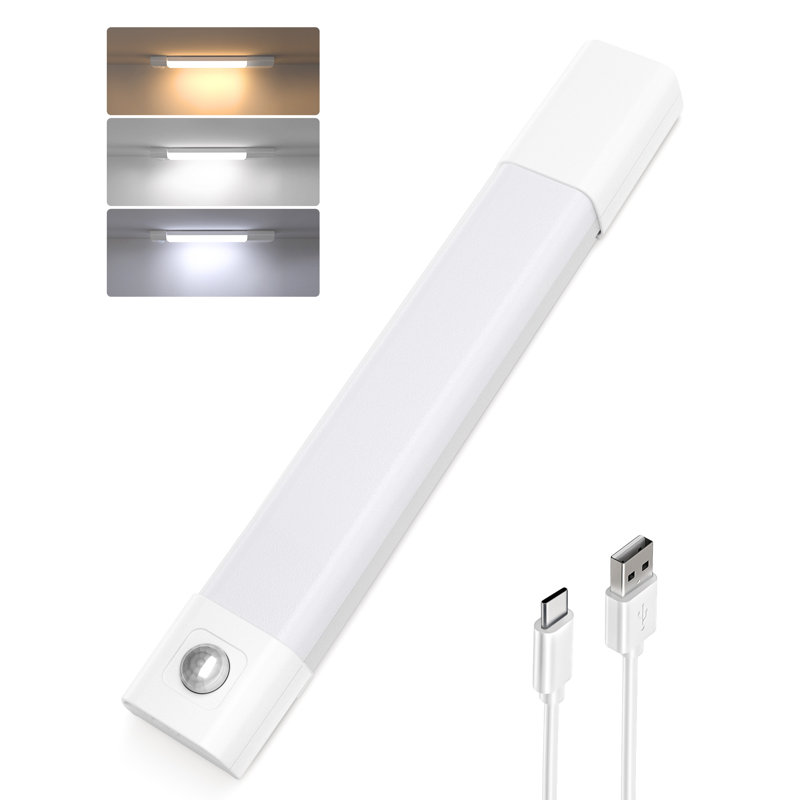 1 Pack Under Cabinet Led Light Wireless Motion Sensor, 0.8865" H x 0.8865" W x 7.88" D