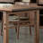 Black Walnut Table: Solid, Spacious & Sleek.-106816409