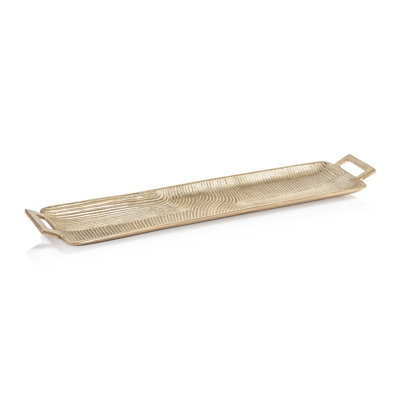 Donte Textured Aluminum Tray
