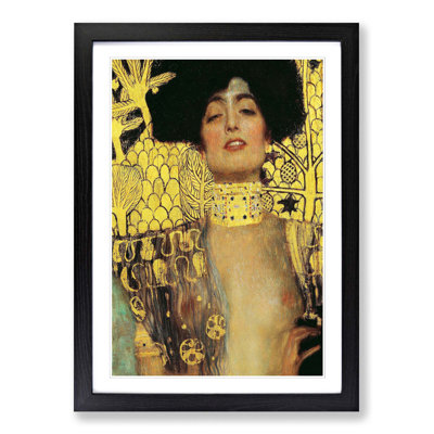Judith by Gustav Klimt - Framed Print