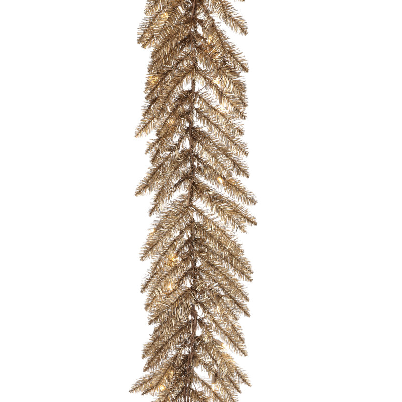 6'x12"D LED Champagne Garland