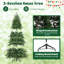 Arbre de Noël artificiel 6 pi avec embouts en PVC 721 et pieds pliables en métal