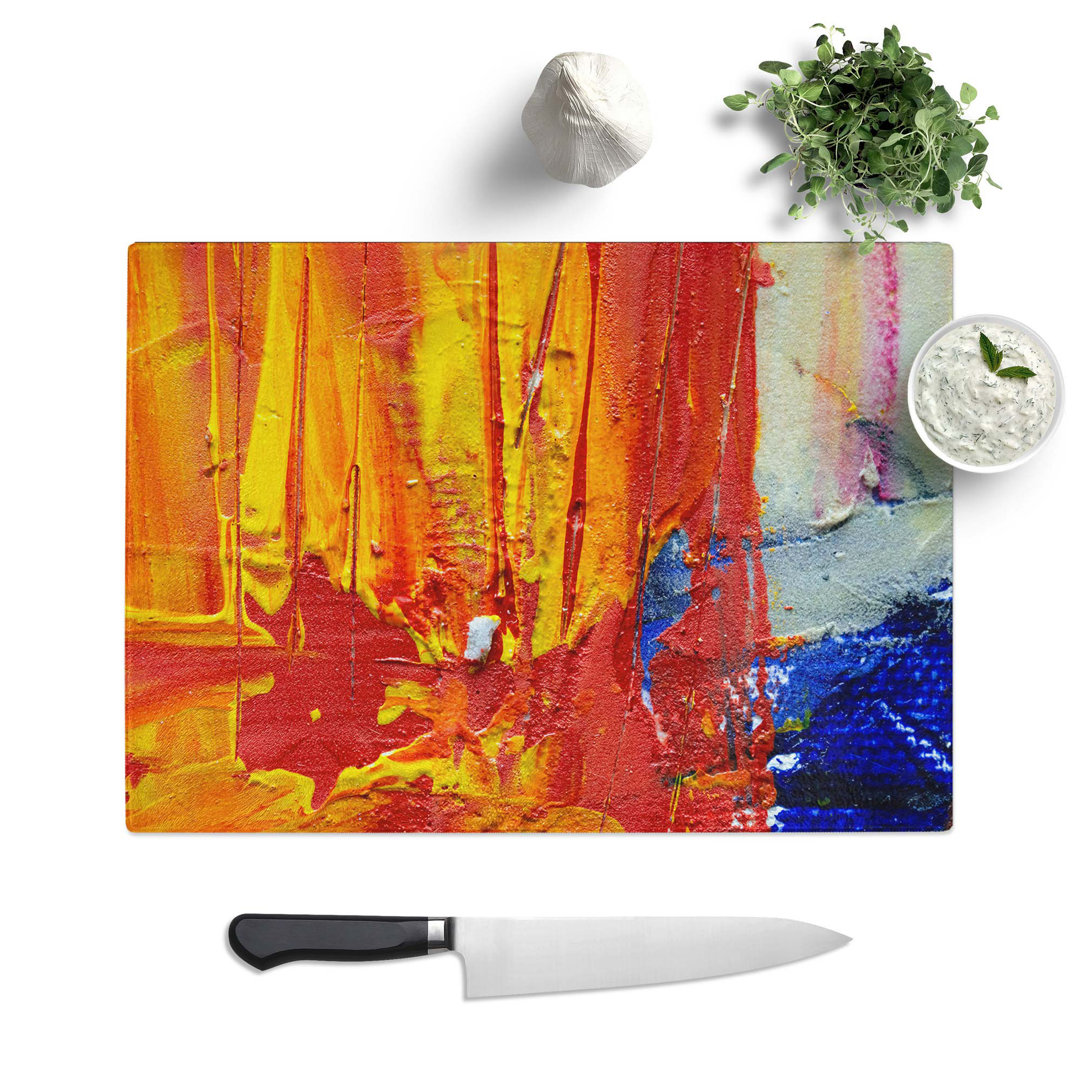 Tempered Glass Art Painting Vol.457 Chopping Board