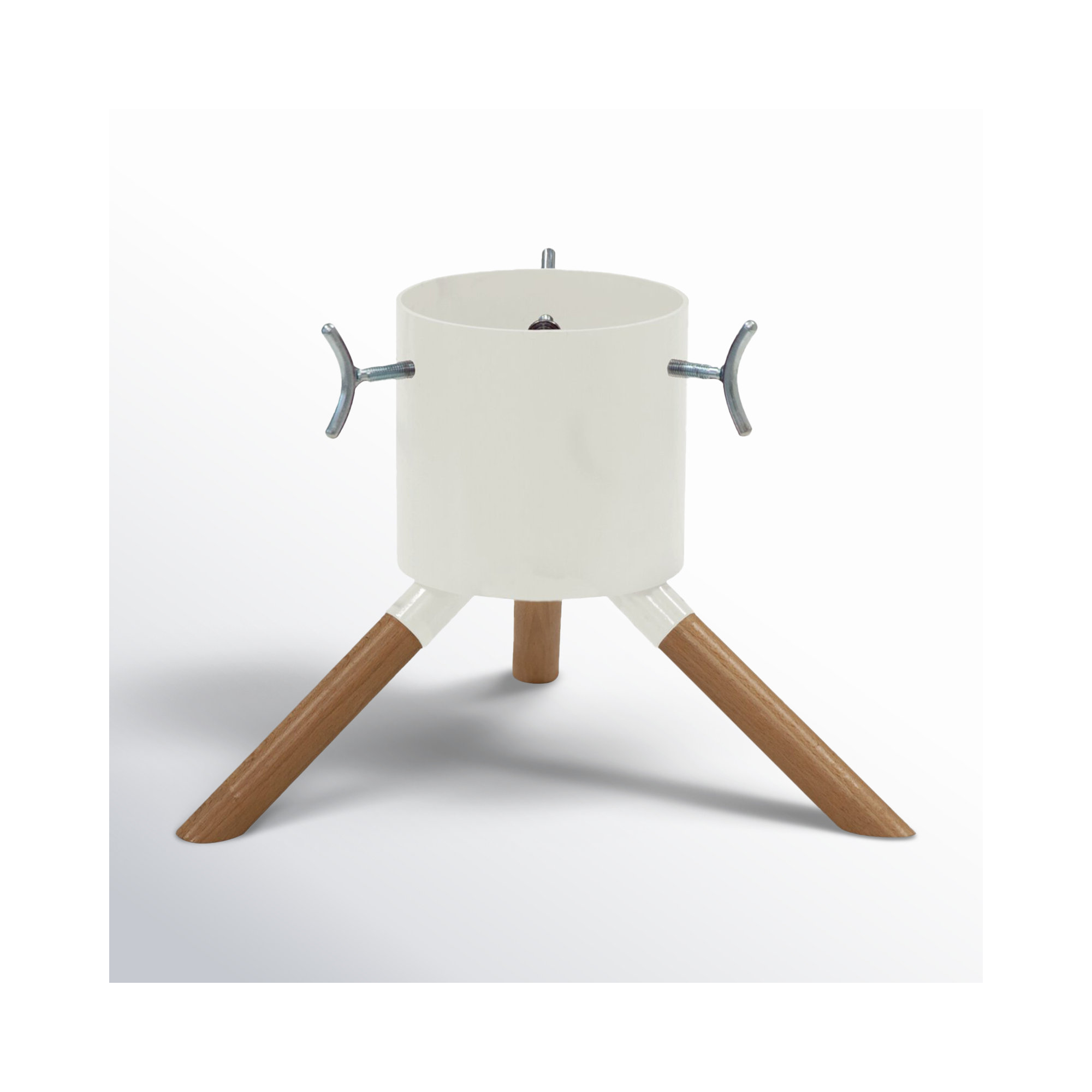 Cosmopolitan Live Tree Stand, White